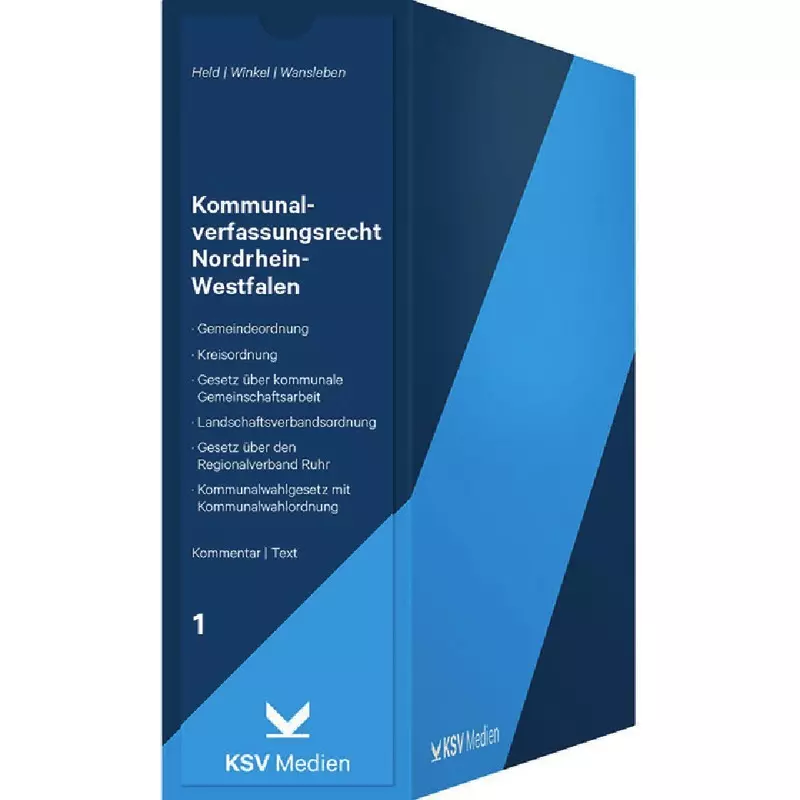 Kommunalverfassungsrecht Nordrhein-Westfalen - mit Fortsetzungsbezug