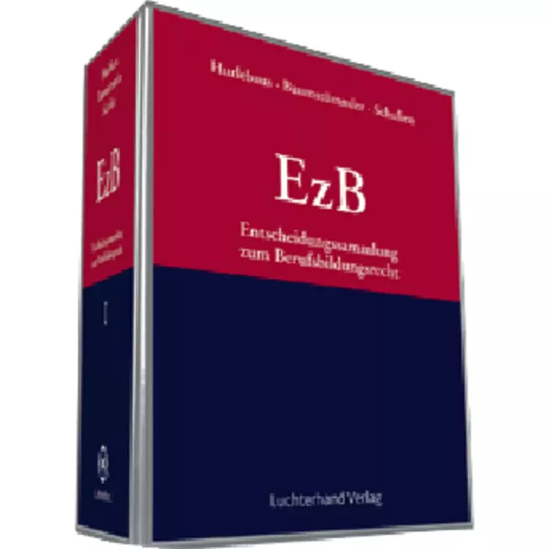 Wolters Kluwer Entscheidungssammlung zum Berufsbildungsrecht (EzB) - online