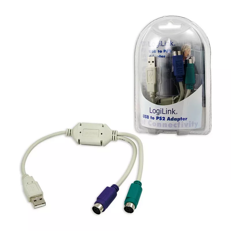 Adapter USB -> PS/2 2x LogiLink