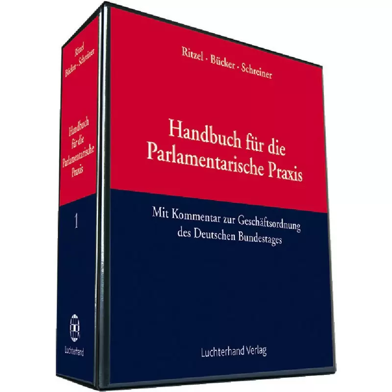 Wolters Kluwer Handbuch für die Parlamentarische Praxis online