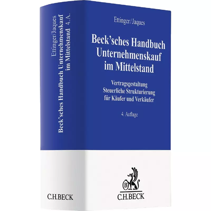 Beck'sches Handbuch Unternehmenskauf im Mittelstand
