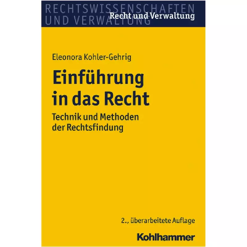 Einführung in das Recht