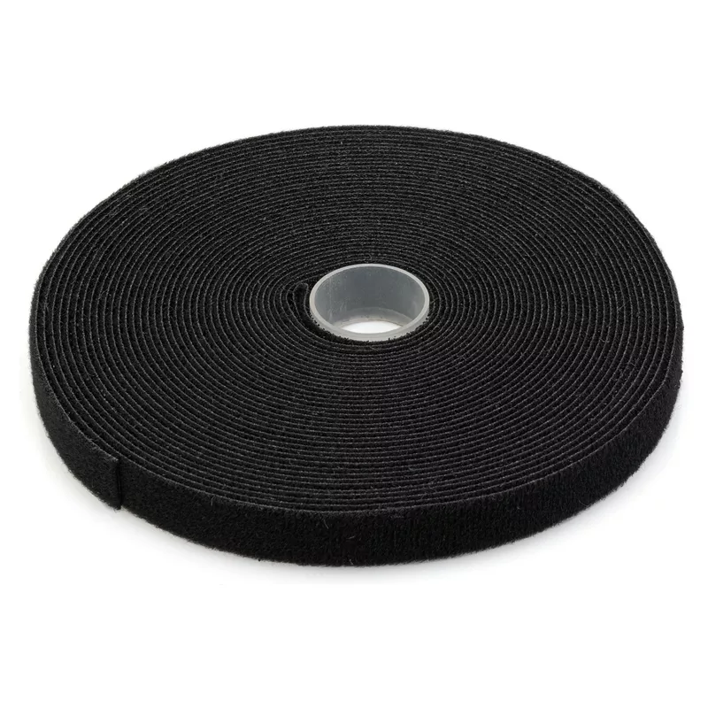 DIGITUS Klettbandrolle 10x15x2,6mm schwarz