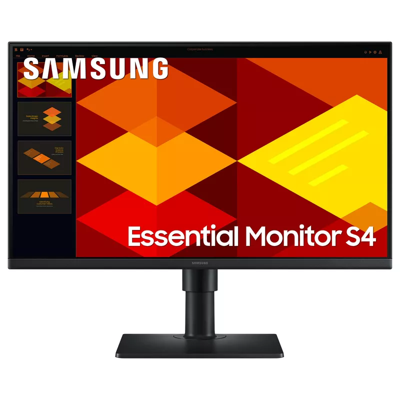 60,5cm/24 (1920x1080) Samsung S24D402GAU Full HD 100 Hz IPS 2xHDMI 5ms DP 16:9 Business S40GD Black