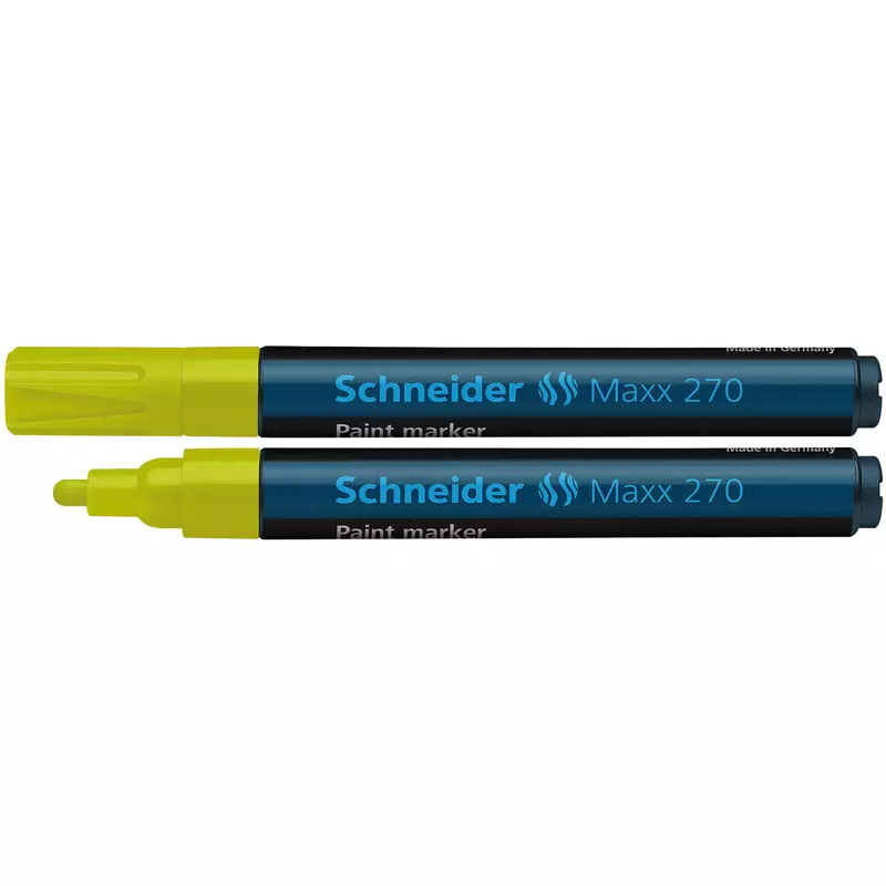 Schneider Lackmarker Maxx 270 1-3mm Rundspitze gelb