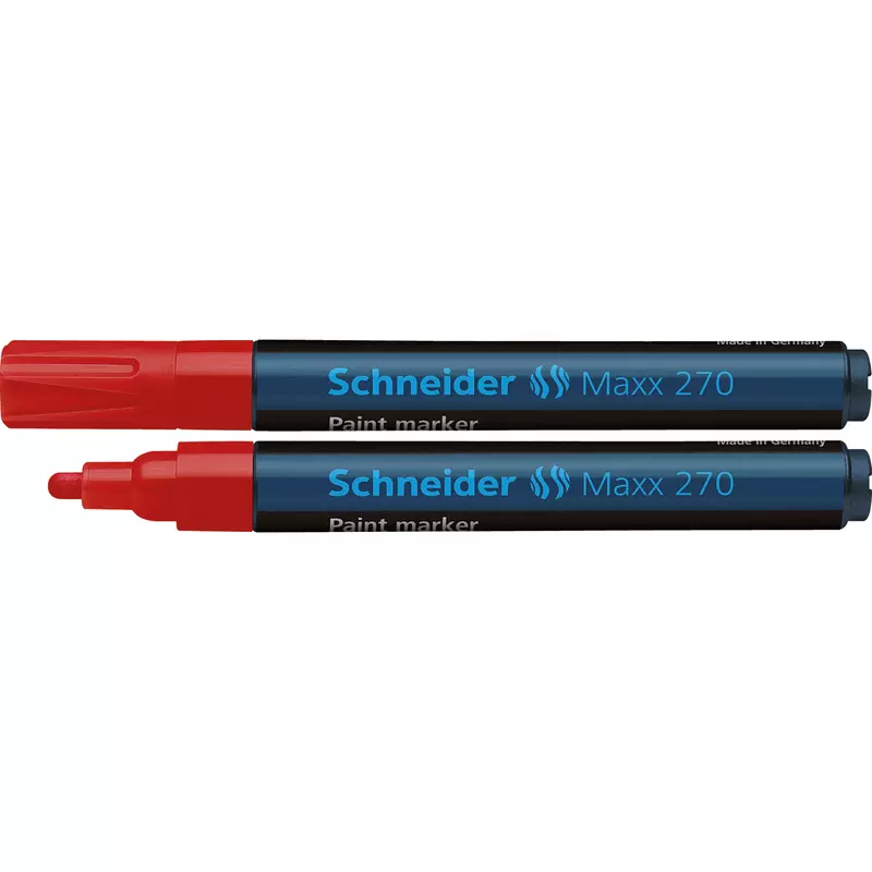 Schneider Lackmarker Maxx 270 1-3mm Rundspitze rot