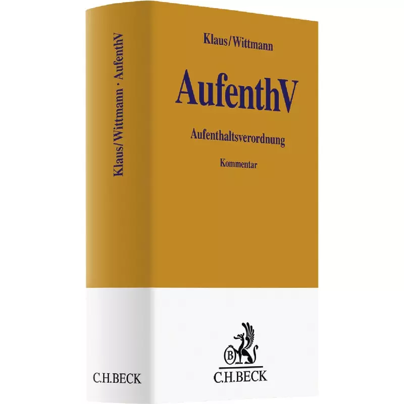 Aufenthaltsverordnung