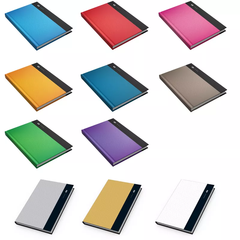 Kladde Diorama, A5, 80 Blatt, kariert, farbig sortiert RHEITA 955-17