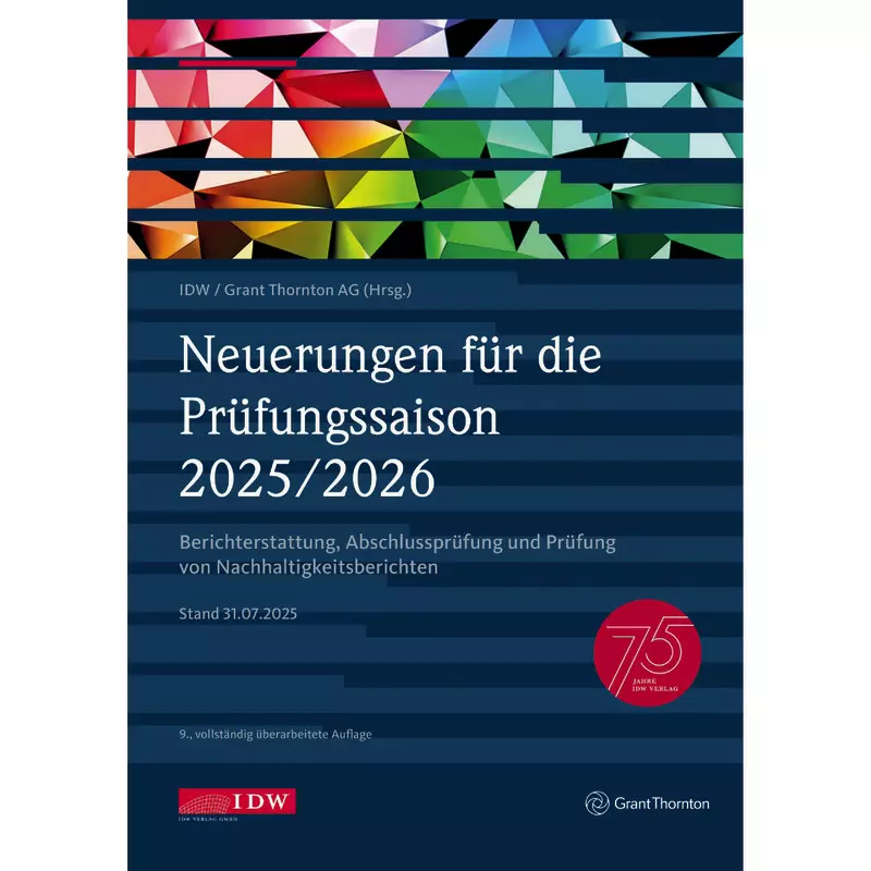 Neuerungen für die Abschlussprüfungssaison 2025/2026