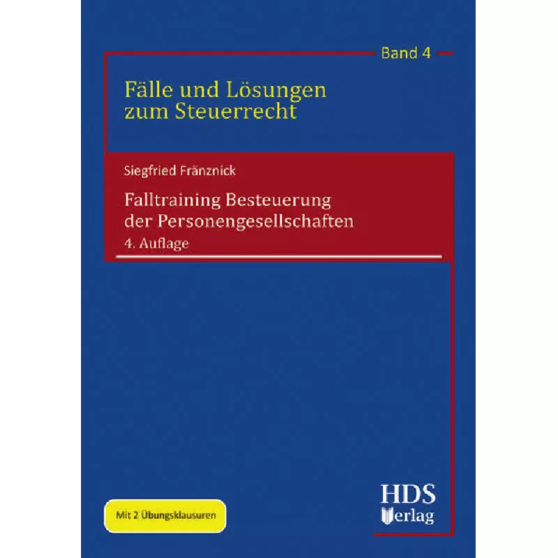 Falltraining Besteuerung der Personengesellschaften
