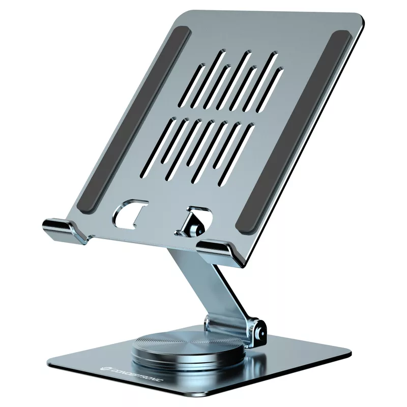 CONCEPTRONIC Tablet Halterung 360°/drehbar/höhenverst. grau