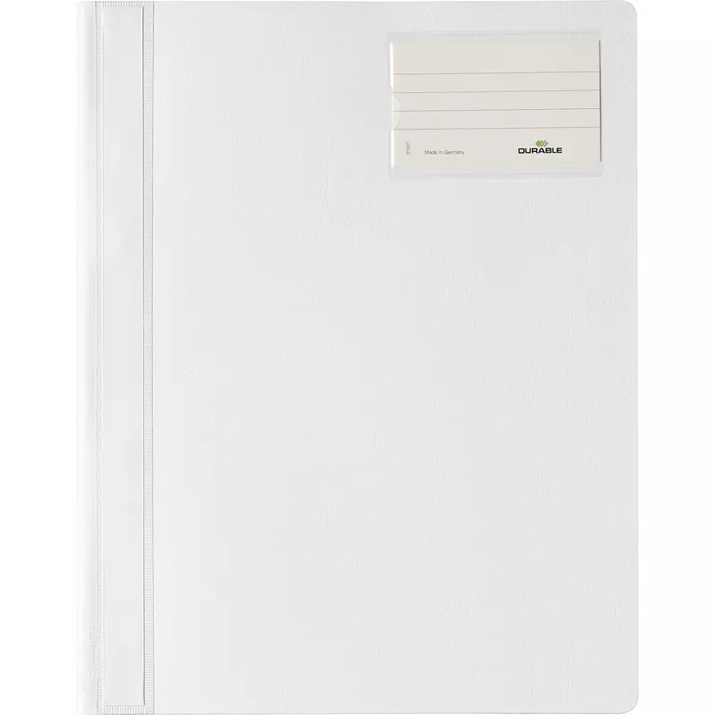 Durable Schnellhefter DIN A4 Polyethylen weiß