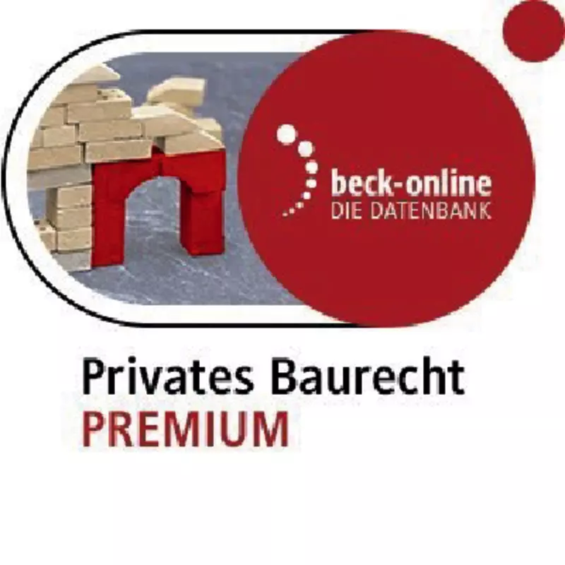 beck-online Fachmodul  Privates Baurecht PREMIUM