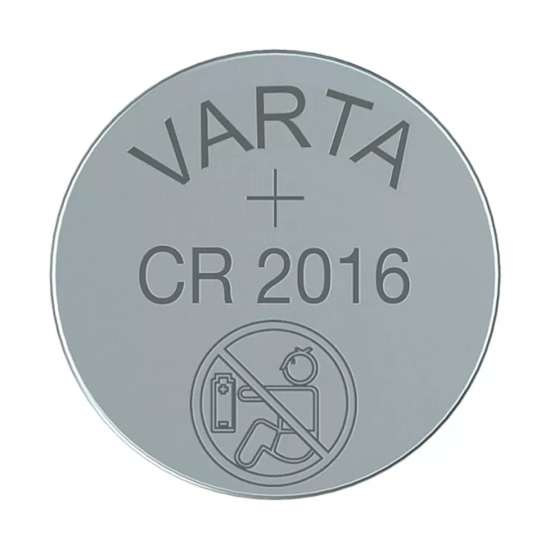 Batterie Knopfzelle CR2016 *Varta* 5-Pack