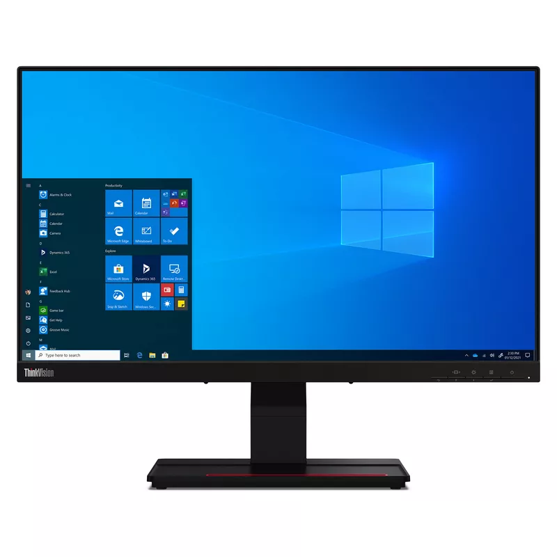 60,5cm/23,8 (1920x1080) Lenovo ThinkVision T24t-20 16:9 FHD IPS 4ms 60Hz HDMI DisplayPort USB-C USB Touch