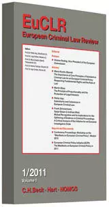 EuCLR – European Criminal Law Review - Abonnement