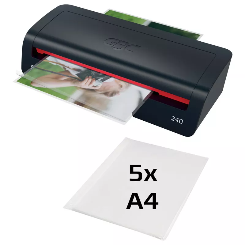 Laminator 240 A4 schwarz/rot   HomeOffice GBC 4410068EU