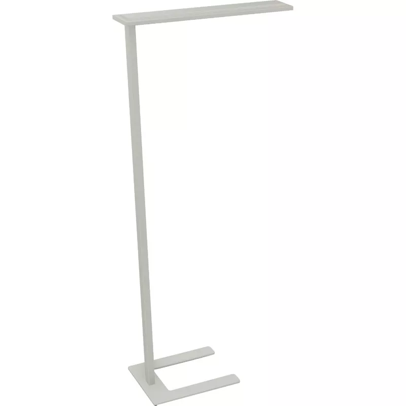 Novus LED Stehleuchte Attenzia neo, Ausf. Aluminium weiß, 4000 Kelvin, 12421 Lumen, Masse: BxTxH 85,5 x 19 x 18 cm