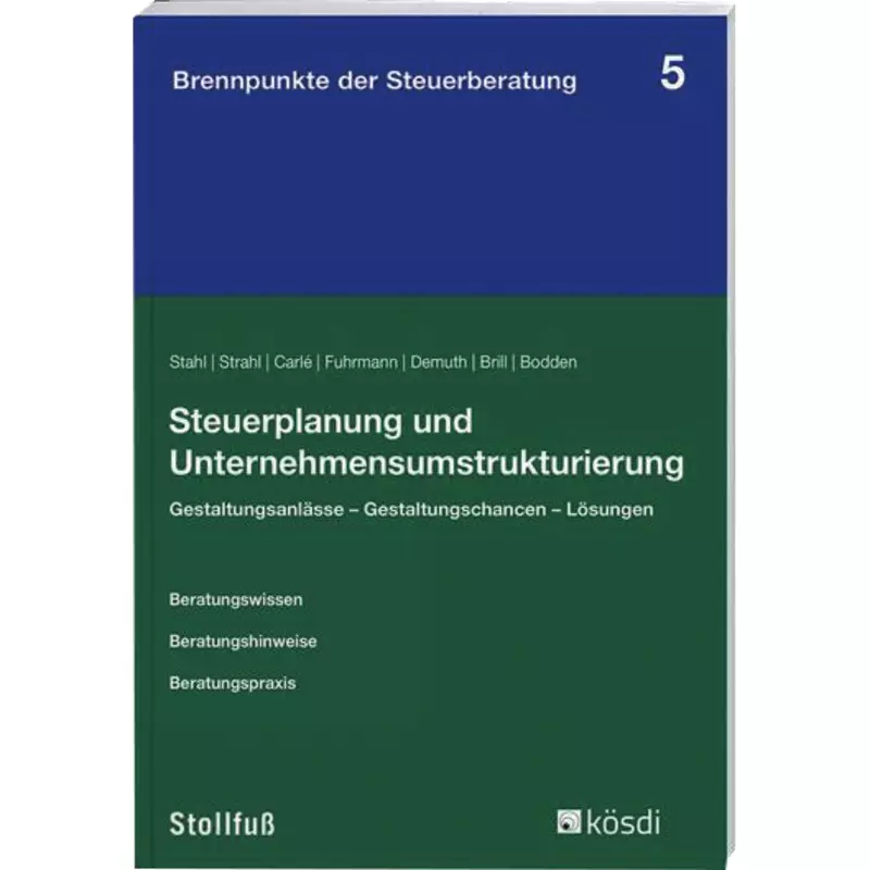 Steuerplanung und Unternehmensumstrukturierung