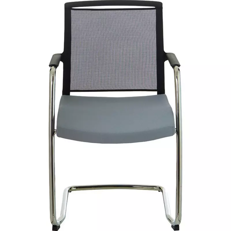 Nowy Style Besucherstuhl z-body, Chrom Gleiter harte Böden