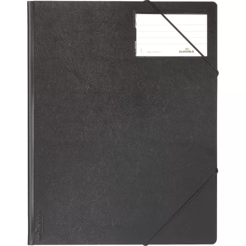 Durable Eckspanner A4 Kunststoff schwarz