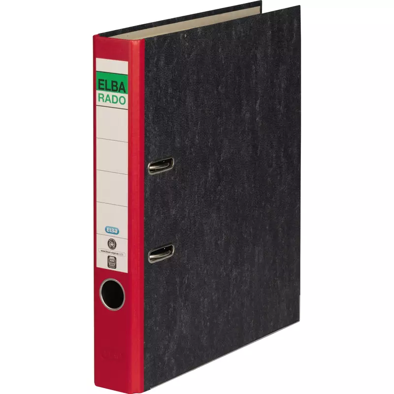 Elba Ordner ELBArado DIN A4 50mm Pappe rt