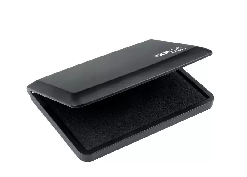 Stempelkissen, schnelltrocknend, wasserfest, 7,5cm x 4,3cm, schwarz Stempelkissen, schnelltrocknend, wasserfest, 7,5cm x 4,3cm, schwarz