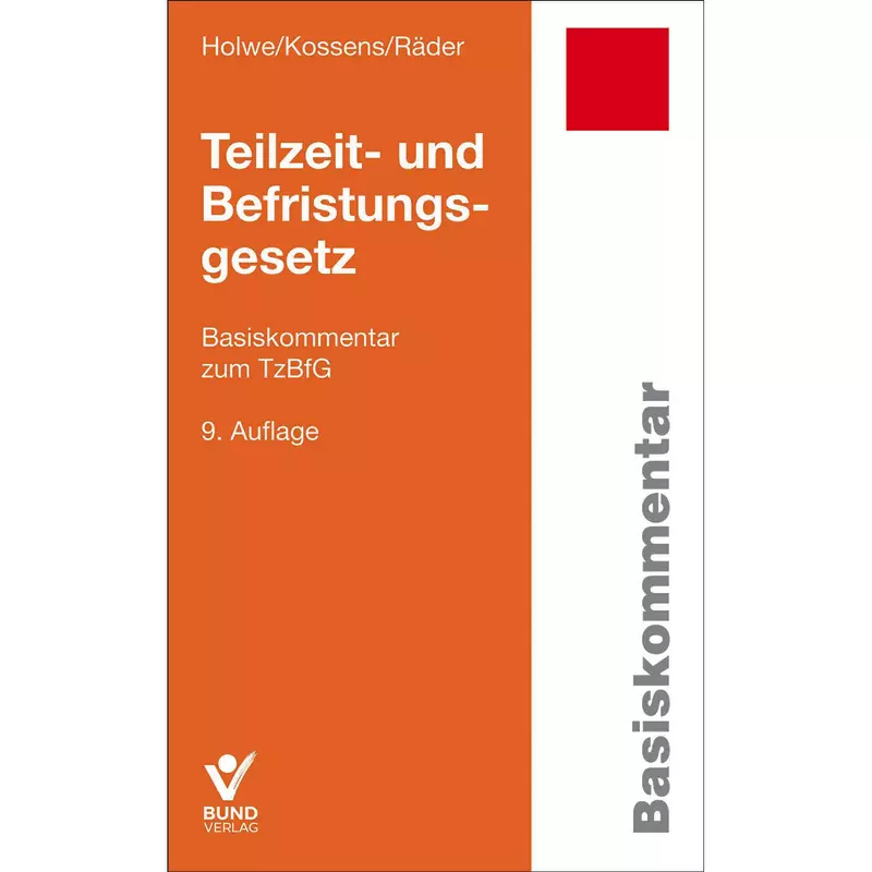 Teilzeit- und Befristungsgesetz