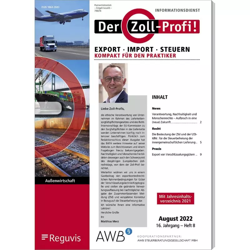 Der Zoll-Profi - Abonnement