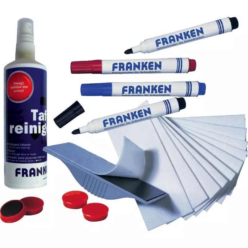 FRANKEN Starter Set JuniorLine, für Schreib-, Plan- und Rastertafeln