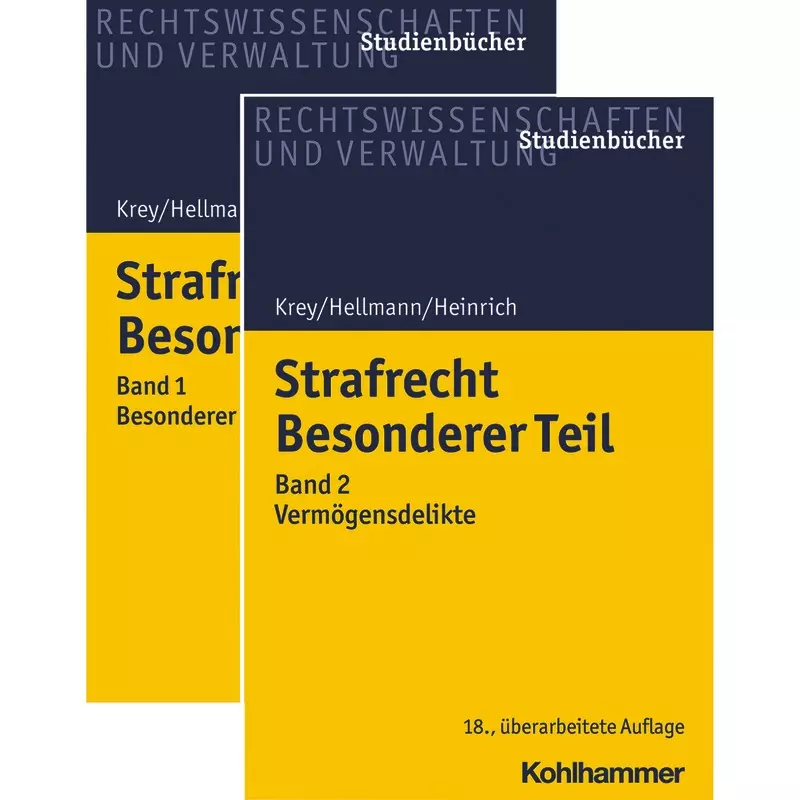 Strafrecht - Besonderer Teil Bd. 1 + Bd. 2 - Paket