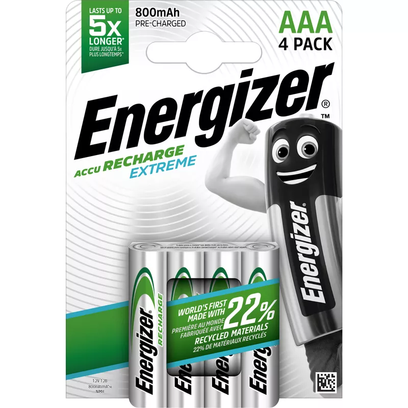 Energizer Akku Recharge Extreme AAA/HR3 4 St.