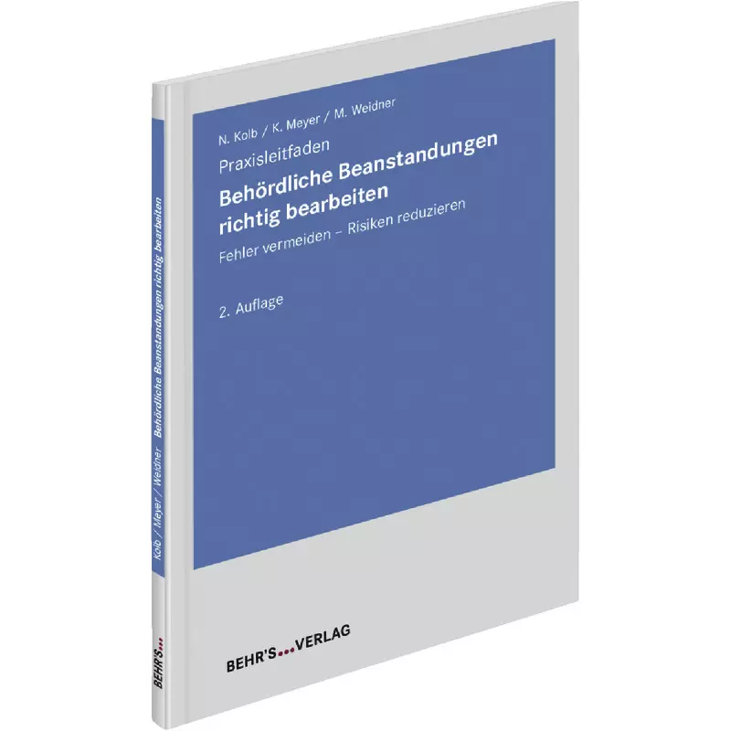 Behördliche Beanstandungen richtig bearbeiten