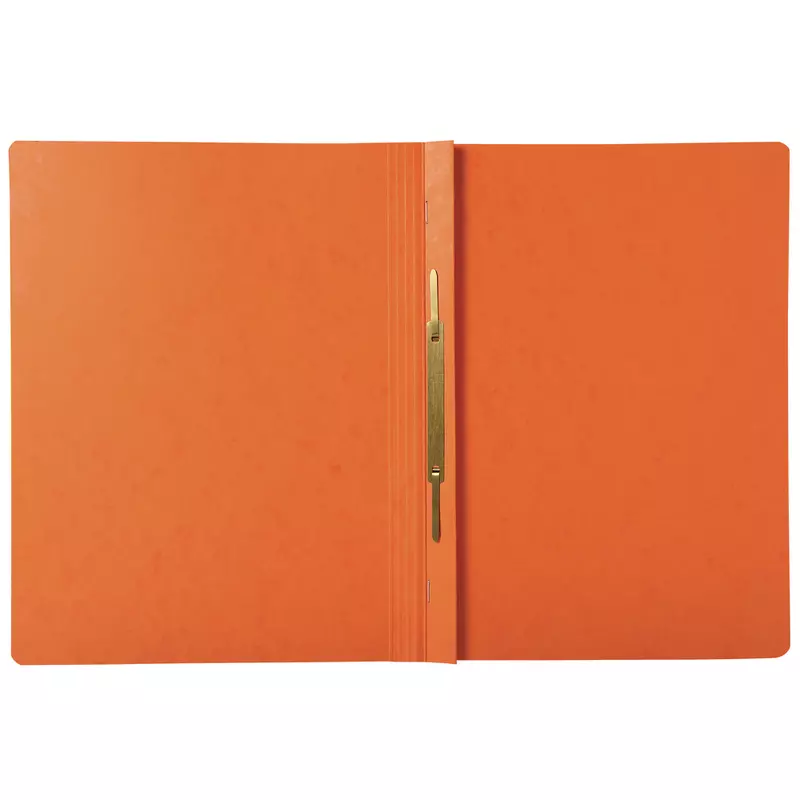 Schnellhefter Iderama aus Colorspan-Karton, kaschiert, 355g/m2, für DIN A4 - Orange