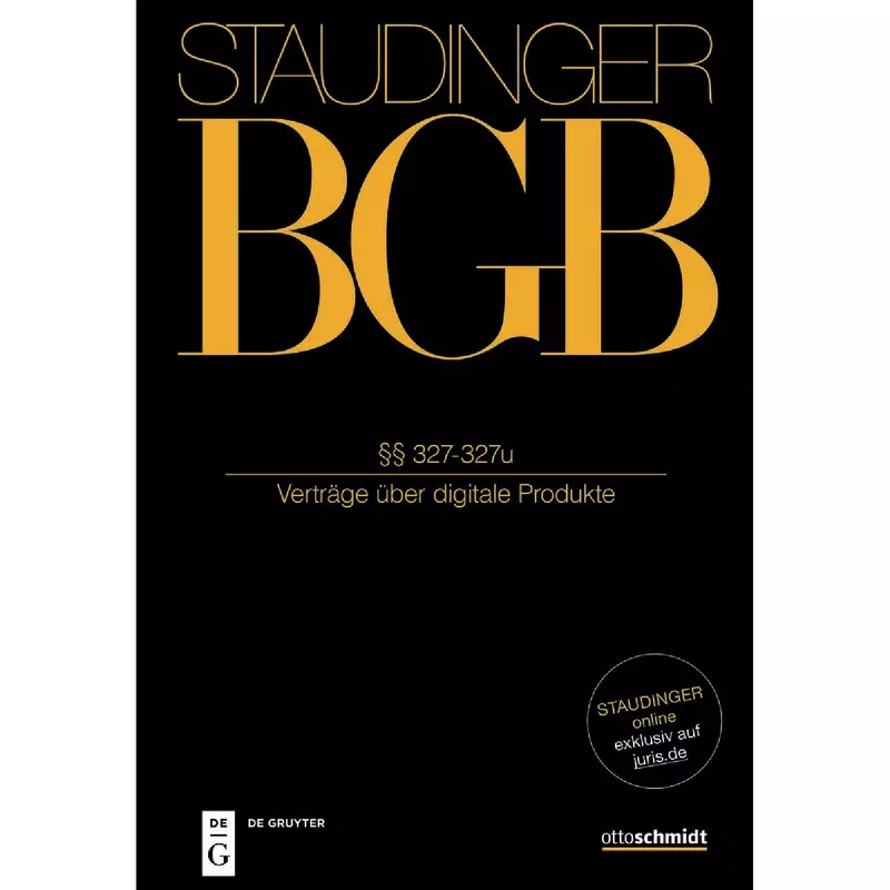 BGB - Bürgerliches Gesetzbuch - Buch 2 Recht der Schuldverhältnisse §§ 327-327u