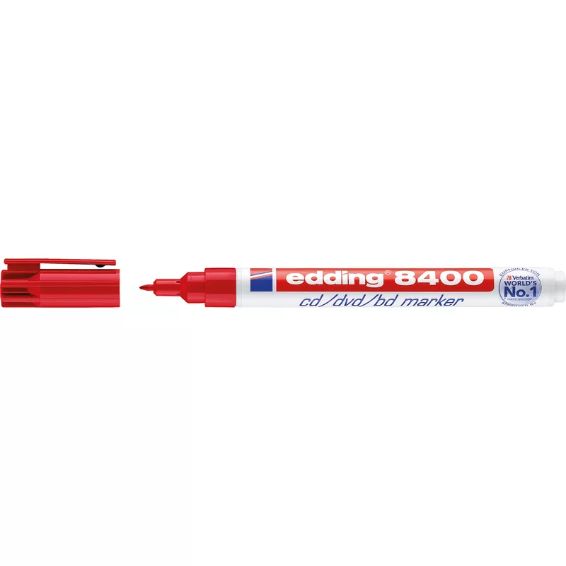 edding CD/DVD-Marker 8400 0,5-1mm Rundspitze rt