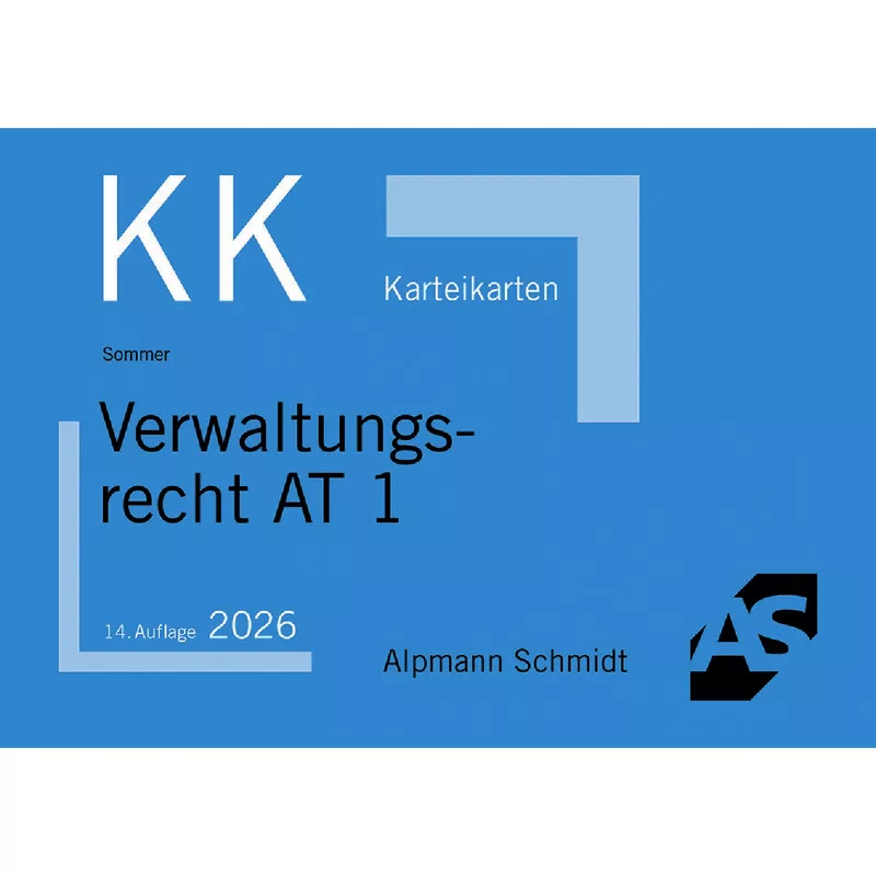 Karteikarten Verwaltungsrecht AT 1