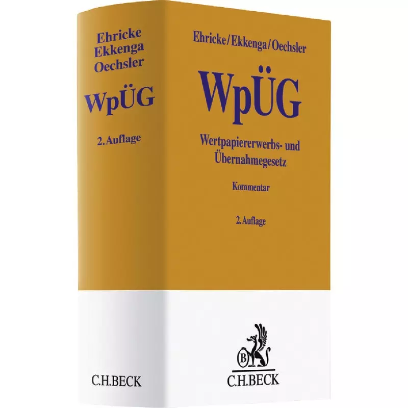 Wertpapiererwerbs- und Übernahmegesetz: WpÜG