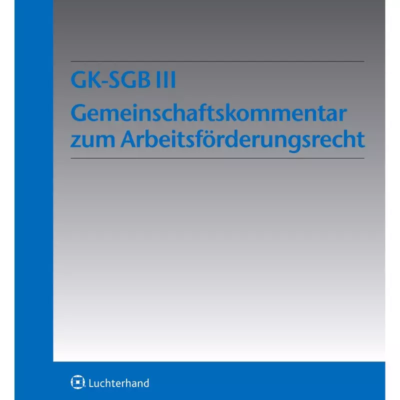 Wolters Kluwer GK-SGB III online
