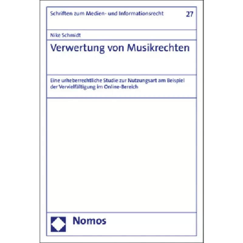 Verwertung von Musikrechten