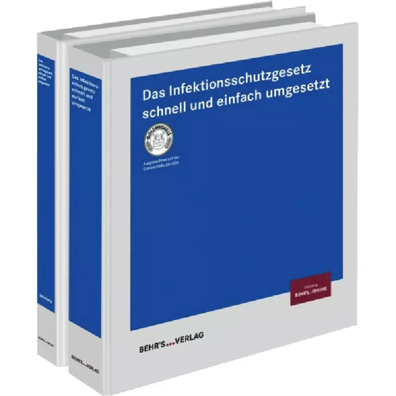 Das Infektionsschutzgesetz schnell und einfach umgesetzt - mit Fortsetzungsbezug