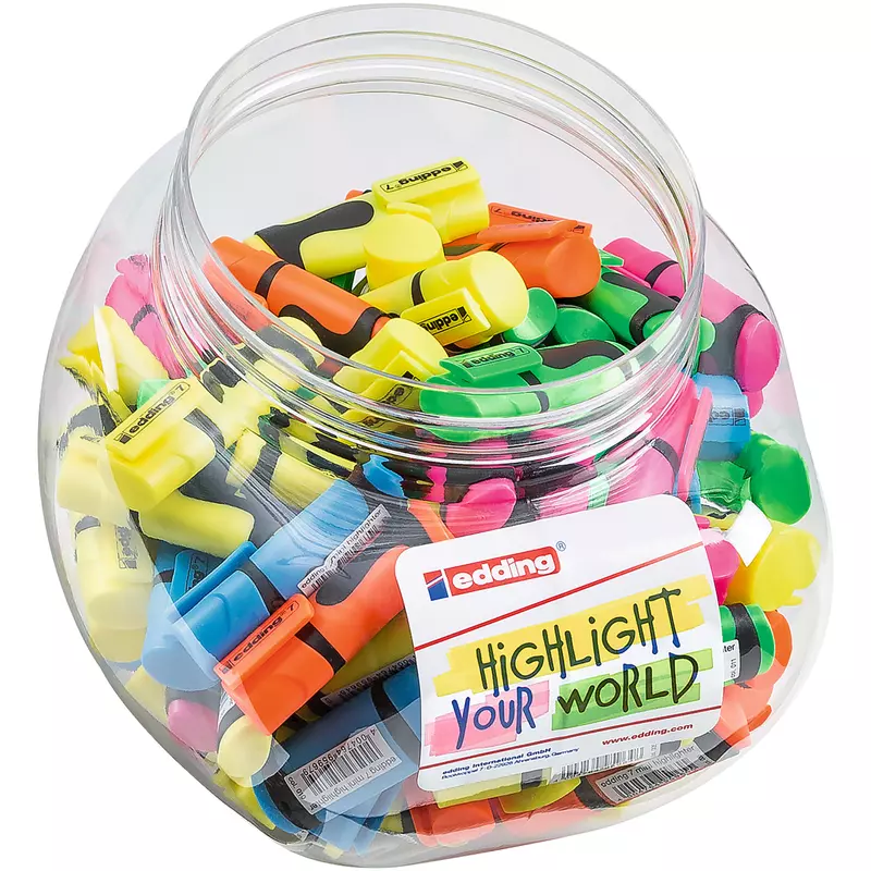 edding Textmarker Mini 7 sort. 100St.