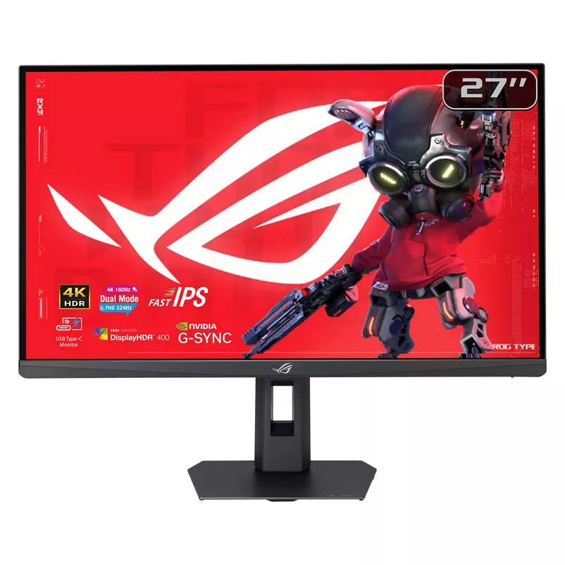 68,6 cm (27) 3840 x 2160 Pixel ASUS 90LM0CK0-B01171 16:9 4K Ultra HD Fast IPS 1 ms 160 Hz HDR DisplayPort HDMI Pivot Height VESA