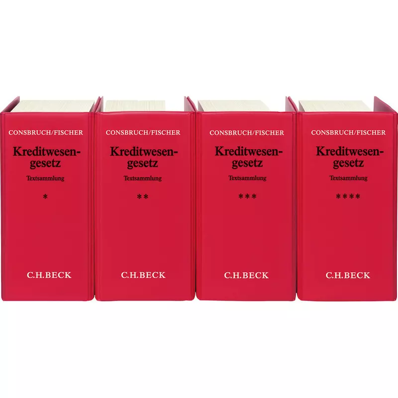 Kreditwesengesetz - ohne Fortsetzungsbezug