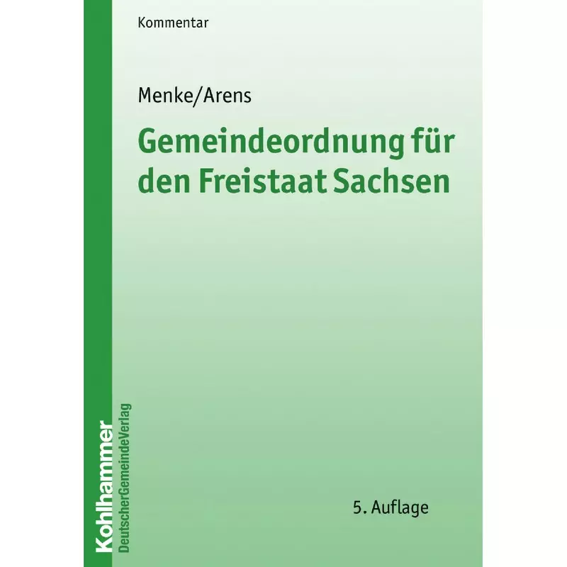 Gemeindeordnung für den Freistaat Sachsen
