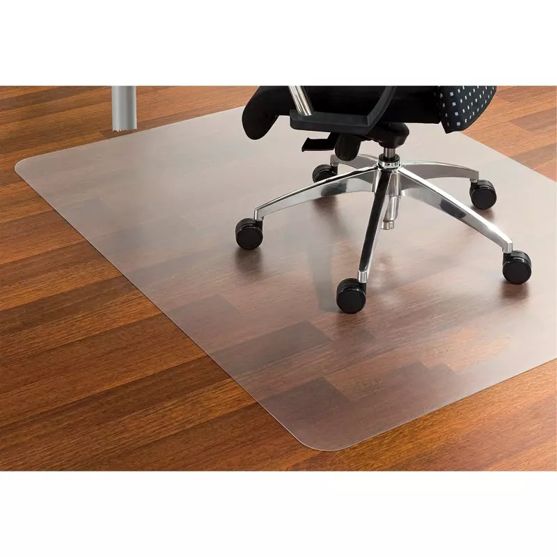 clear style' Bodenschutzmatte für Stein- und Parkettböden, rechteckig, transparent, 1200 x 1500 mm