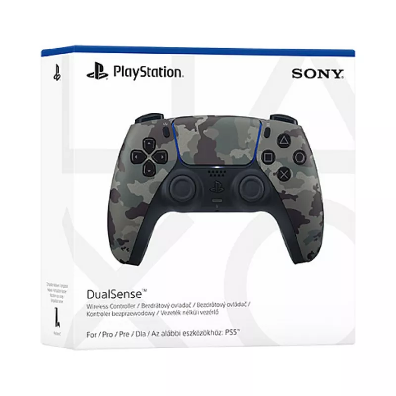 Sony DualSense v3 Game Pad kabellos Bluetooth Gray Camo PS719023708