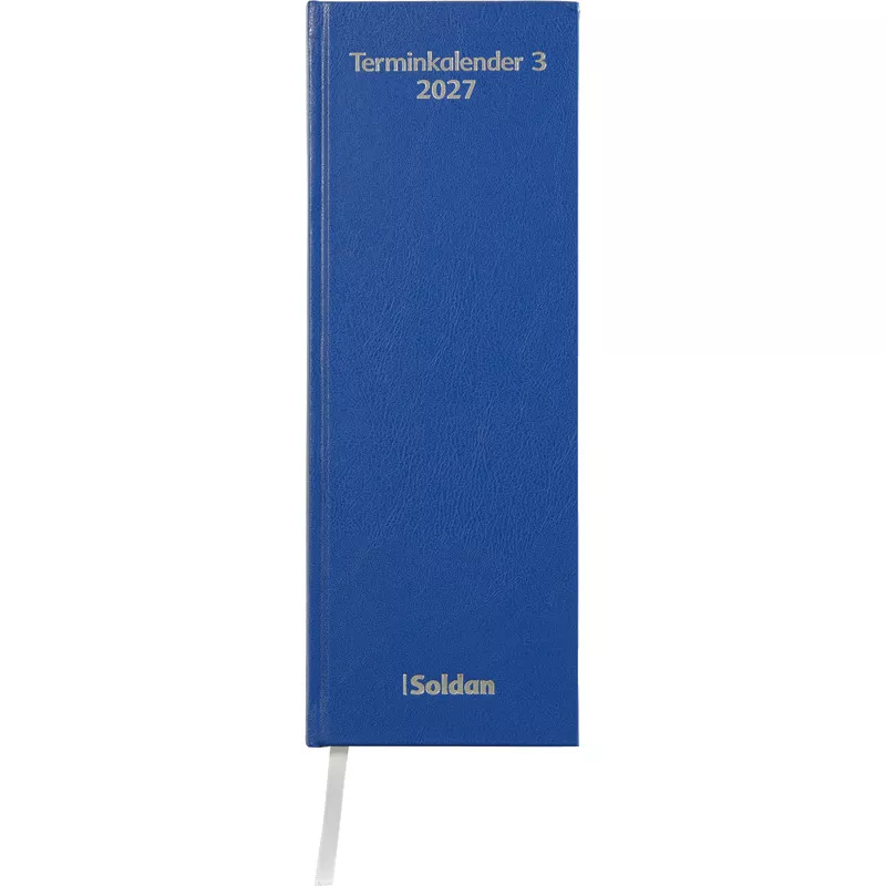 SoldanPlus Terminkalender TK3 / 2027, blau
