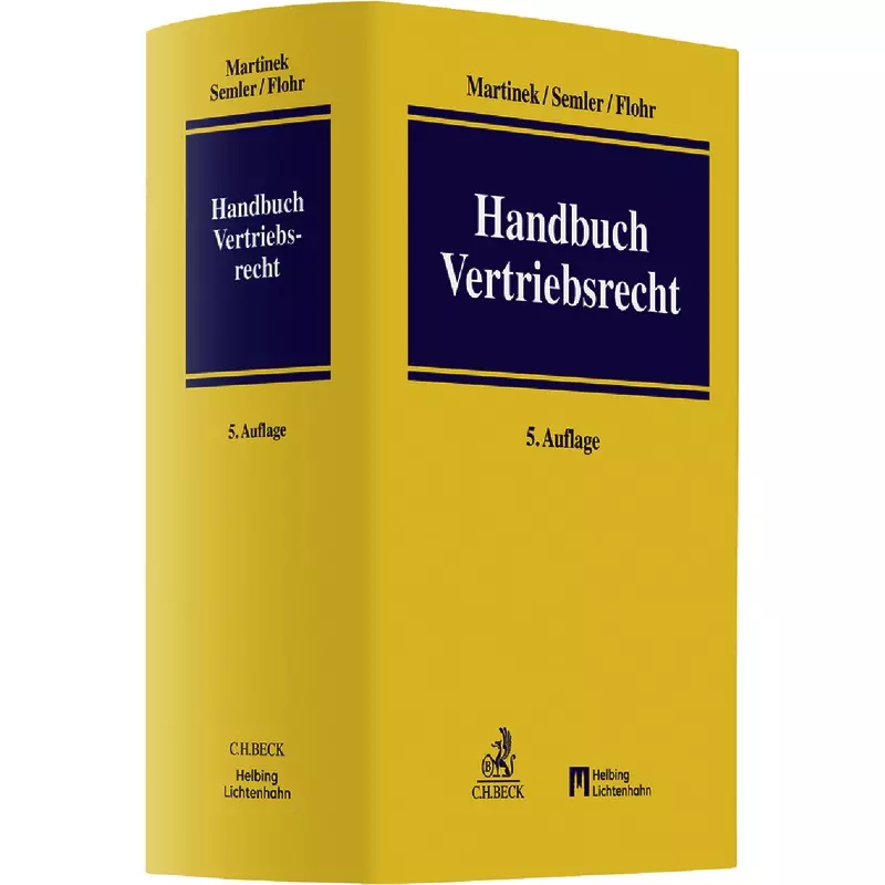 Handbuch des Vertriebsrechts