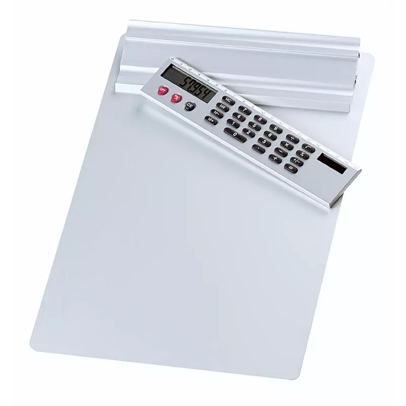 Wedo Klemmbrett A4 23,0x33,5x1,9cm silber